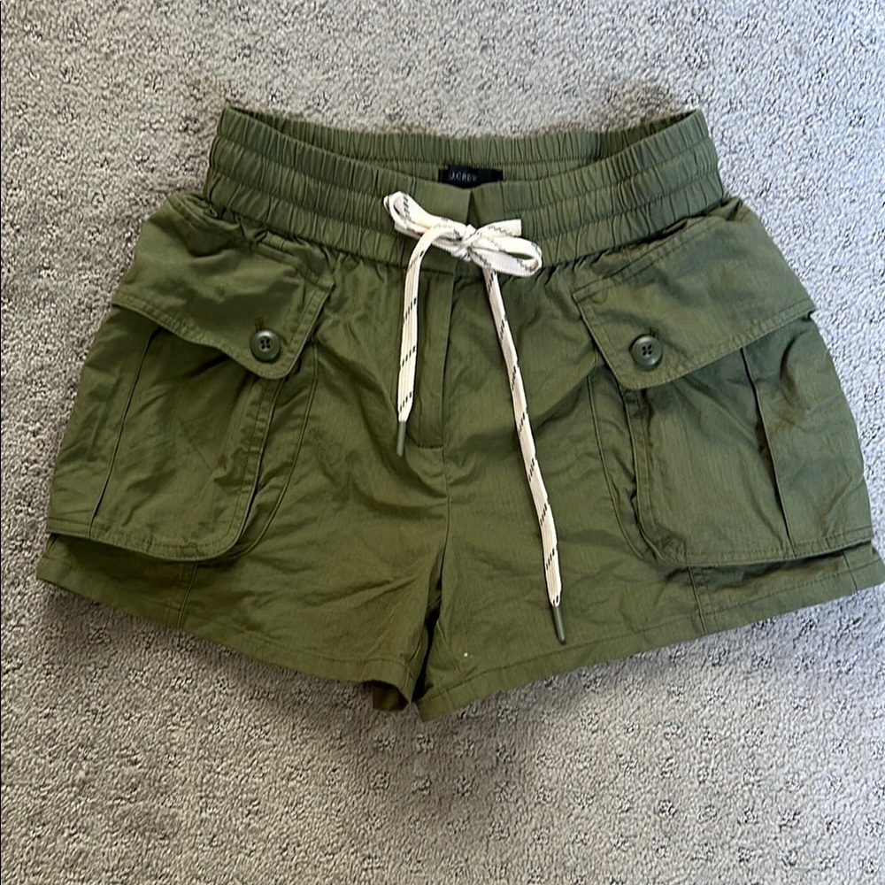 J. Crew Green Cargo Shorts